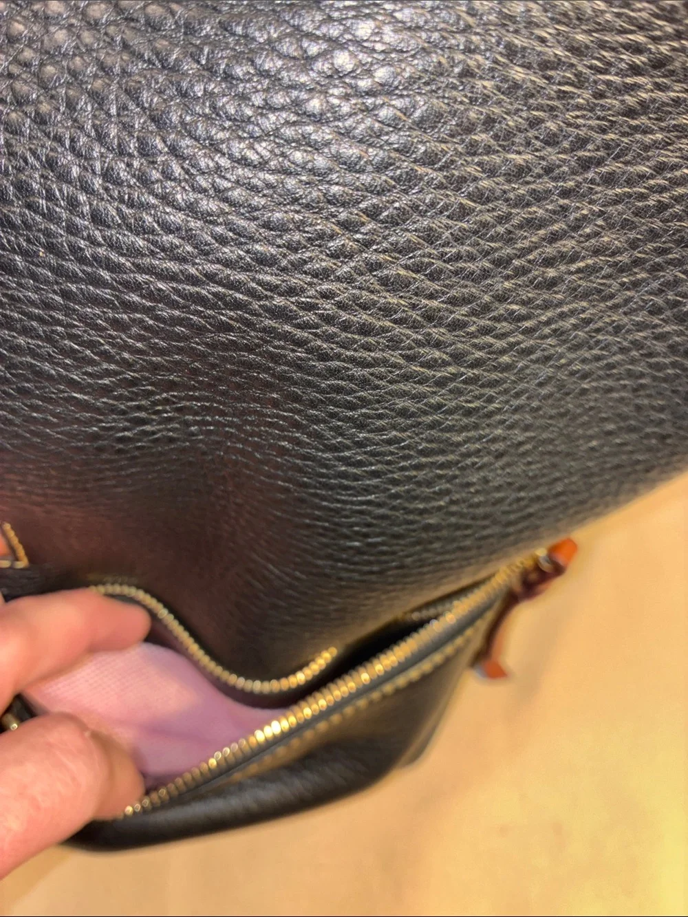 Genuine Vintage Dooney & Bourke Dillen HOBO XL Black Leather